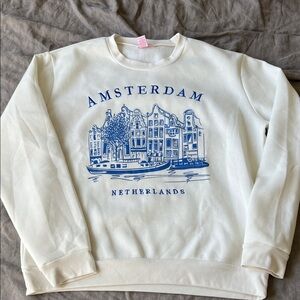 Amsterdam Graphic Cream Sweater